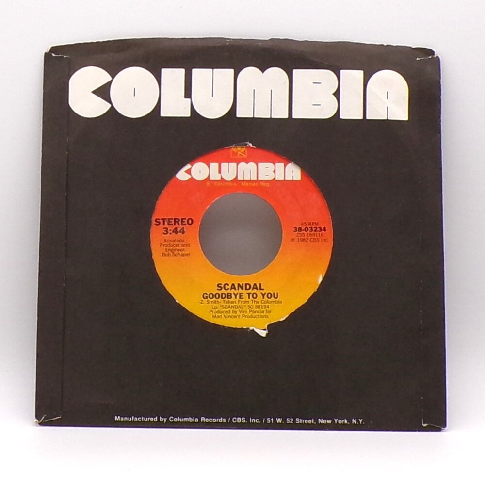 Goodbye To You/All My Life by Scandal 45